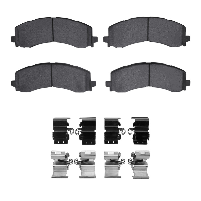 Ford F-150 Lightning Brake Pads - Front - DFC - 4000 HybriDynamic - `21-`25
