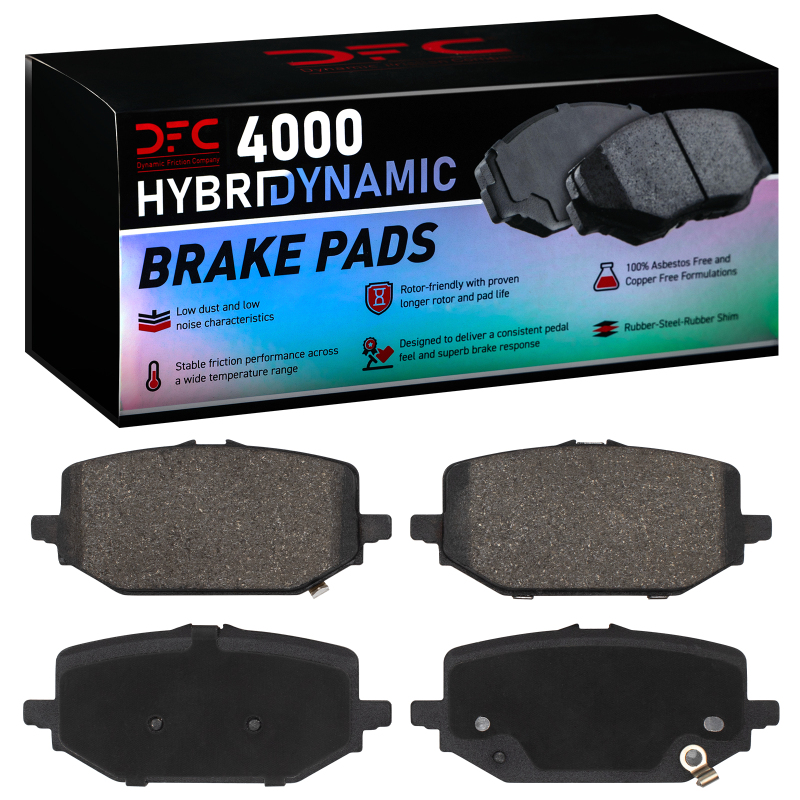 Honda Pilot Brake Pads - Rear - DFC - 4000 HybriDynamic - `22-`26