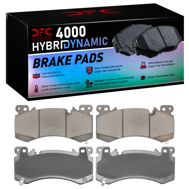 GMC Yukon XL Brake Pads - Front - DFC - 4000 HybriDynamic - `21-`26 GMC Yukon XL Brake Pads - Front - DFC - 4000 HybriDynamic - `21-`26