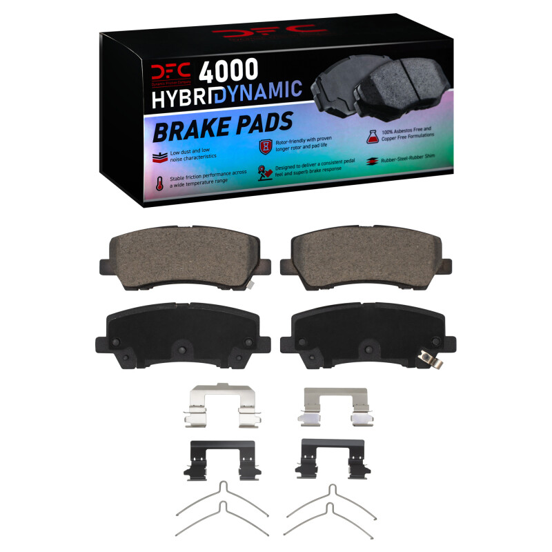 Ford Mustang Brake Pads - Rear - DFC - 4000 HybriDynamic - `22-`23