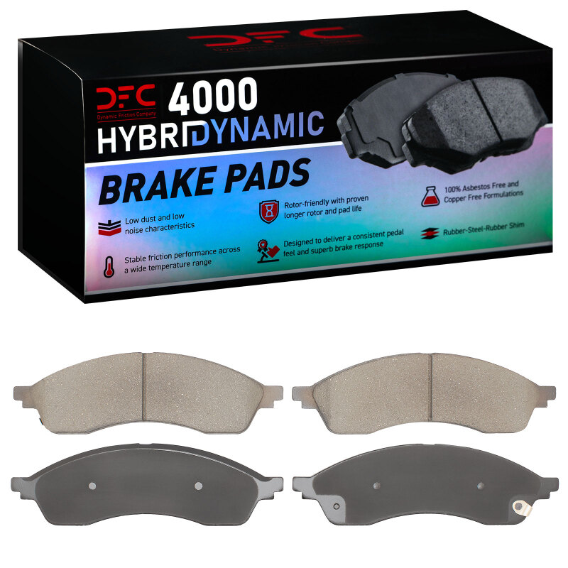 Lincoln Nautilus Brake Pads - Front - DFC - 4000 HybriDynamic - `21-`24