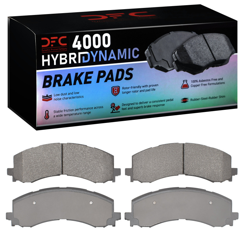 Ford F-150 RWD Brake Pads - Front - DFC - 4000 HybriDynamic - `21-`26