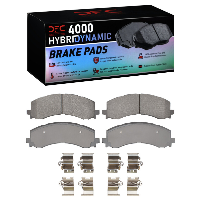 Ford F-150 Brake Pads - Front - DFC - 4000 HybriDynamic - `21-`25