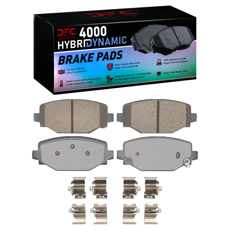 Jeep Grand Cherokee Brake Pads - Rear - DFC - 4000 HybriDynamic - `22-`25