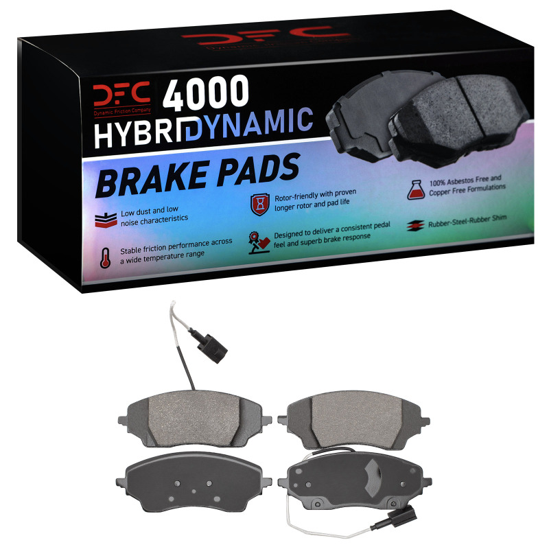 Ram Promaster EV Brake Pads - Rear - DFC - 4000 HybriDynamic - `22-`26