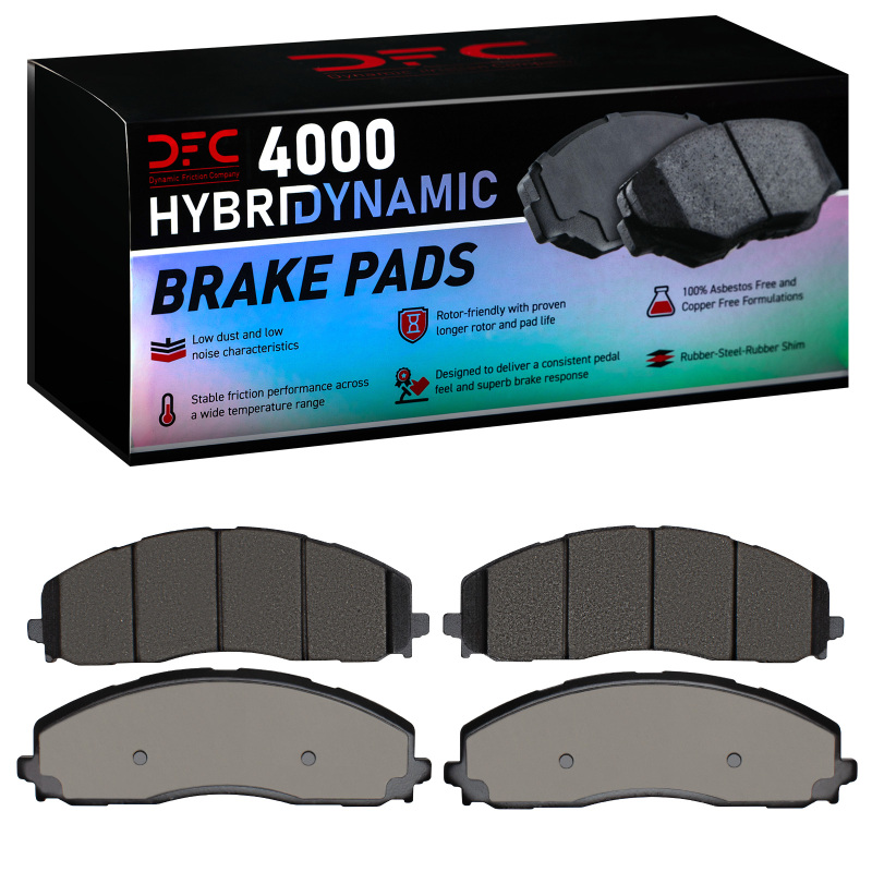 Ford F-350 Super Duty Brake Pads - Front - DFC - 4000 HybriDynamic - `11-`25