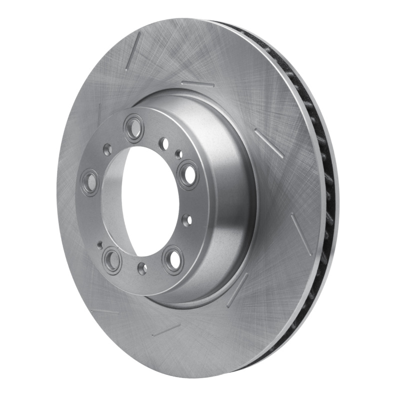 Porsche Panamera Brake Rotor (1) - Rear Left - DFC - Slotted - `10-`20