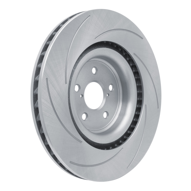 Lexus GS F Brake Rotor (1) - Right Front - DFC - Slotted - `15-`22