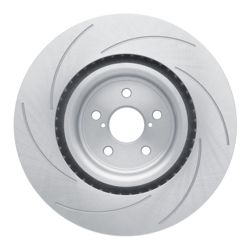 Lexus GS F Brake Rotor (1) - Right Front - DFC - Slotted - `15-`22