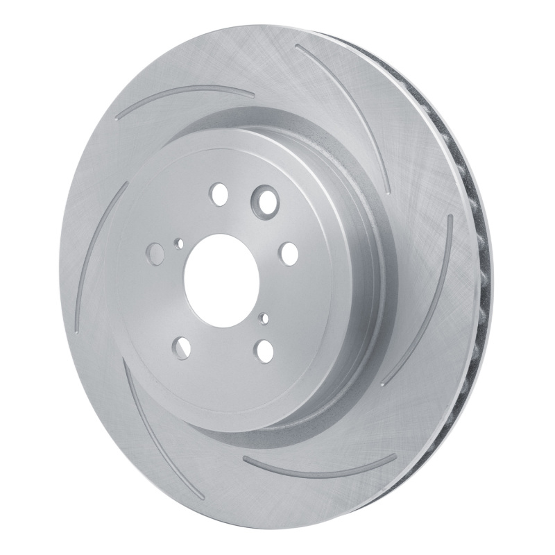 Lexus GS F Brake Rotor (1) - Rear Right - DFC - Slotted - `15-`22
