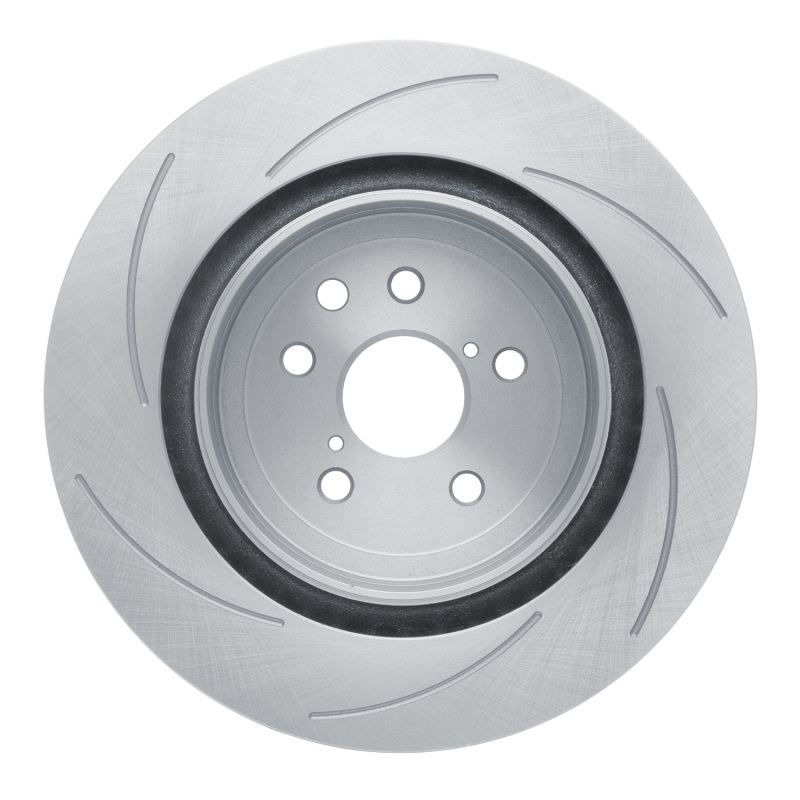 Lexus GS F Brake Rotor (1) - Rear Right - DFC - Slotted - `15-`22