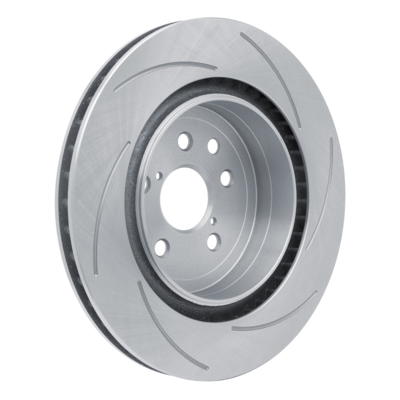Lexus RC F Brake Rotor (1) - Left Rear - DFC - Slotted - `15-`22