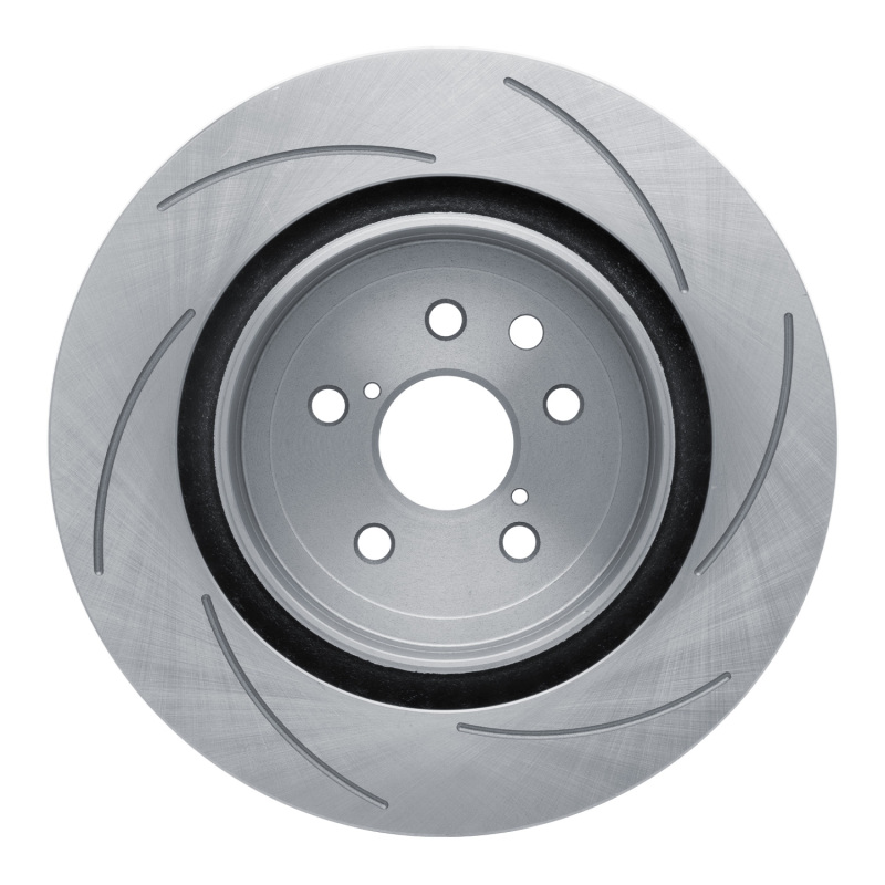 Lexus RC F Brake Rotor (1) - Left Rear - DFC - Slotted - `15-`22