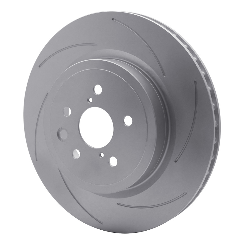 Lexus RC F Brake Rotor (1) - Rear Right - DFC - GeoSPEC Coated Slotted - `15-`22