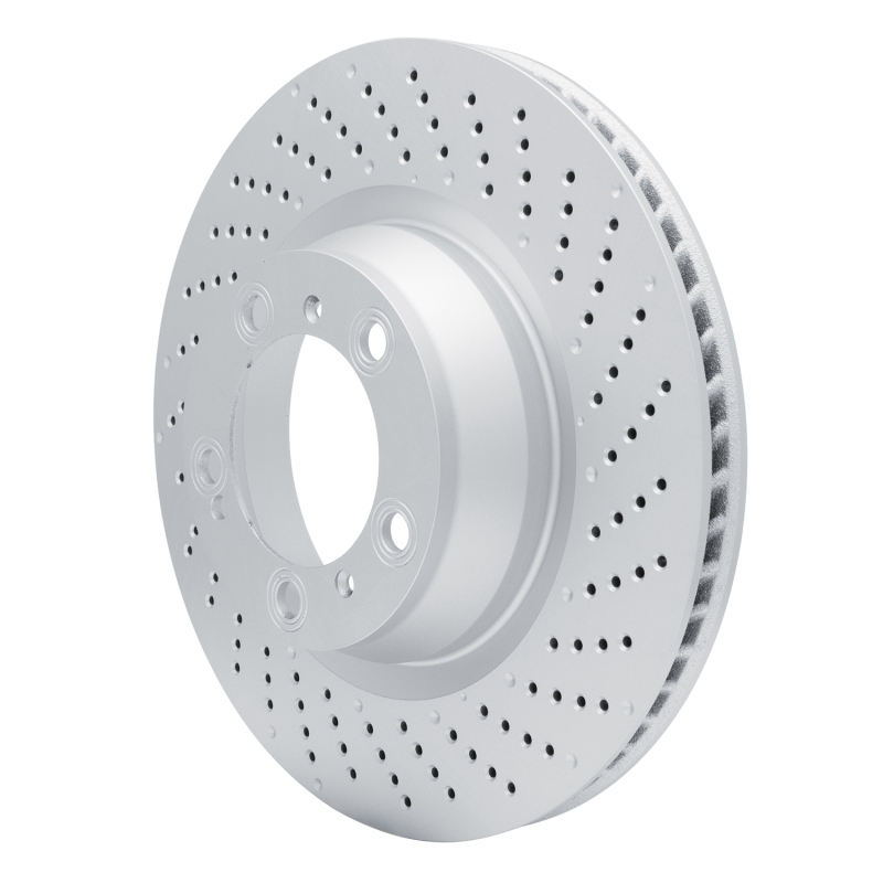 Porsche 911 Brake Rotor (1) - Right Rear - DFC - Drilled - `10-`23