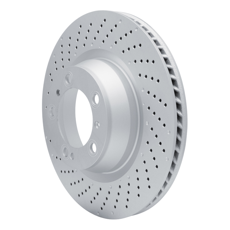 Porsche 911 Brake Rotor (1) - Left Rear - DFC - Drilled - `10-`23