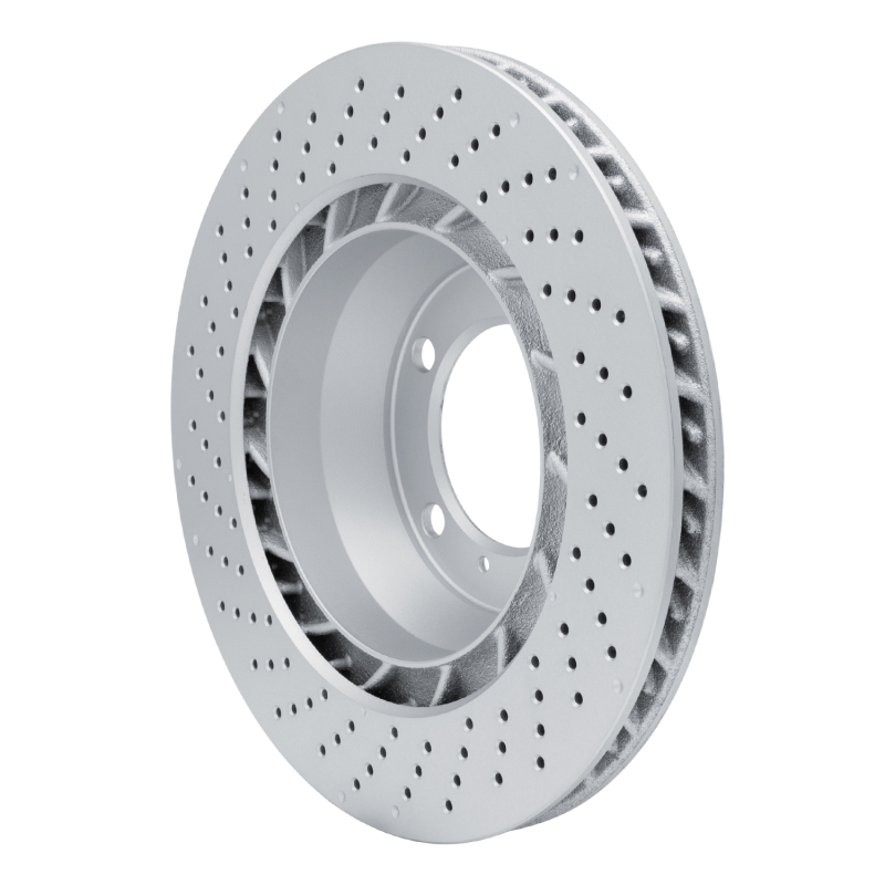 Porsche 911 Brake Rotor (1) - Right Rear - DFC - Drilled - `12-`16