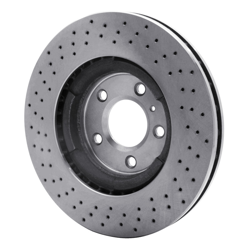 Pontiac Grand Prix Brake Rotor (1) - Front - DFC - Drilled - `05-`08