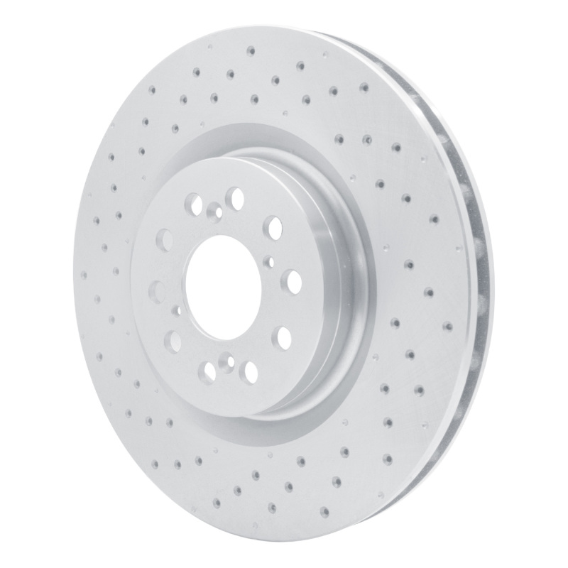 Honda Civic Brake Rotor (1) - Front - DFC - Drilled - `17-`25