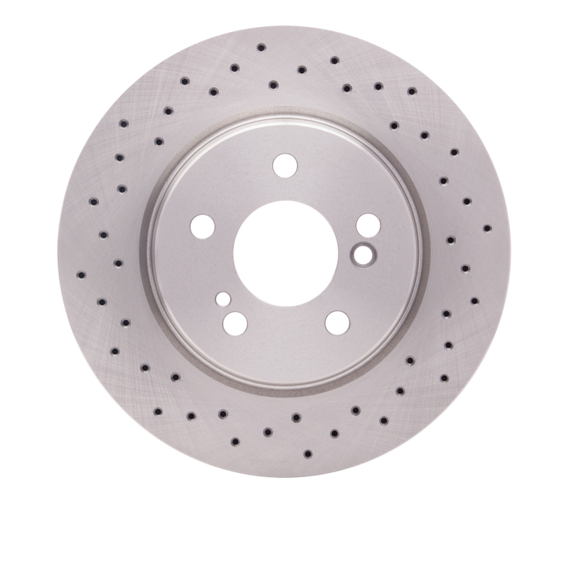Mercedes-Benz 600SL Brake Rotor (1) - Rear - DFC - Drilled - `93-`02