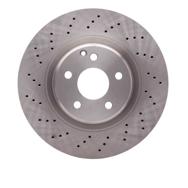 Mercedes-Benz CL500 Brake Rotor (1) - Front - DFC - Drilled - `00-`03