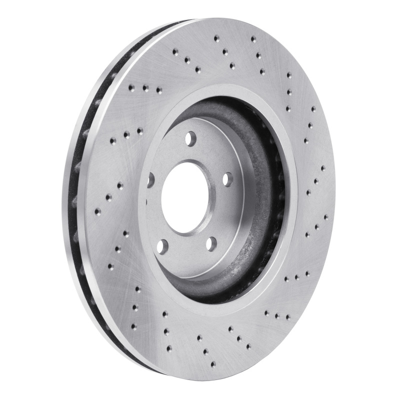 Mercedes-Benz SL600 Brake Rotor (1) - Front - DFC - Drilled - `93-`02