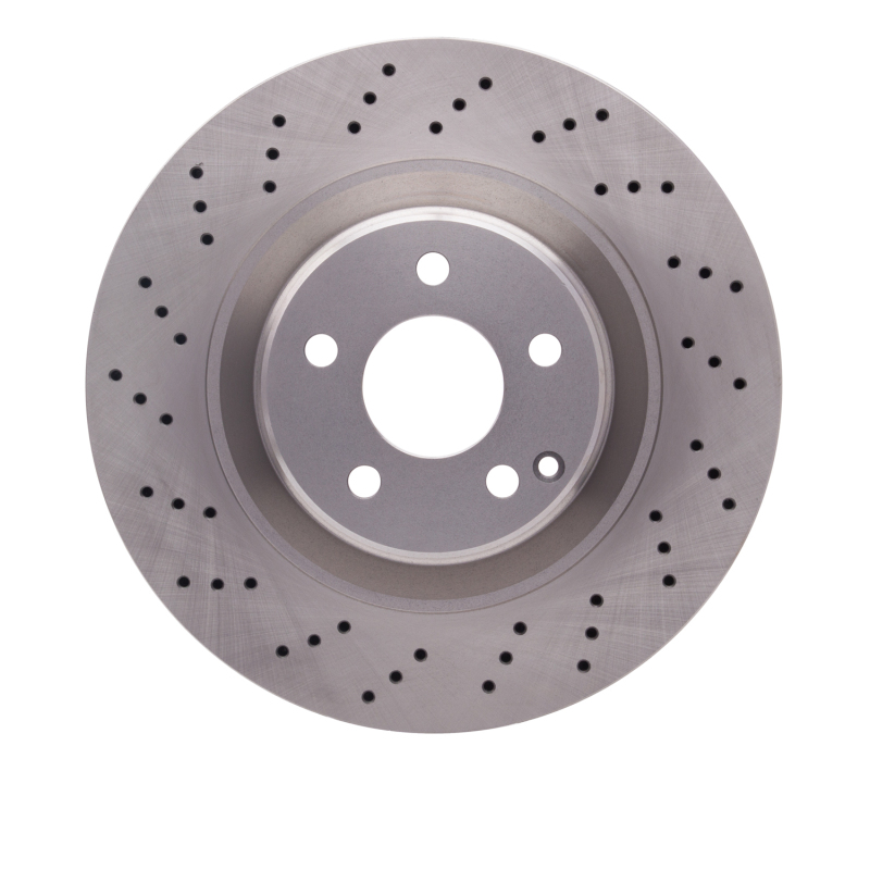 Mercedes-Benz S600 Brake Rotor (1) - Front - DFC - Drilled - `01-`06