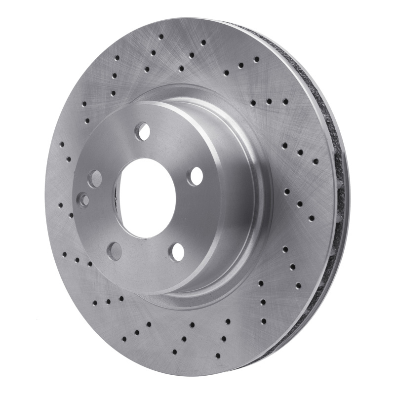 Mercedes-Benz S430 Brake Rotor (1) - Front - DFC - Drilled - `02-`06