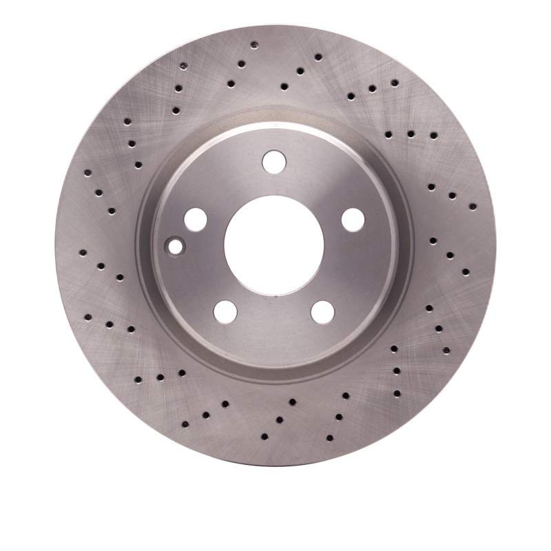 Mercedes-Benz S430 Brake Rotor (1) - Front - DFC - Drilled - `02-`06