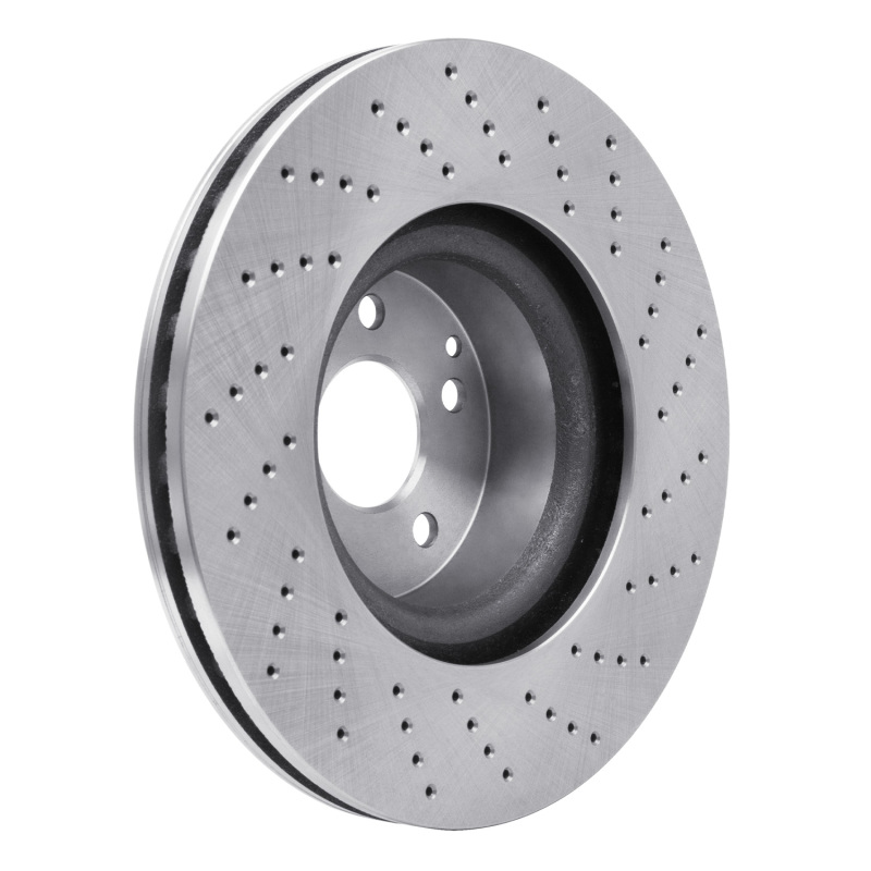 Mercedes-Benz S600 Brake Rotor (1) - Front - DFC - Drilled - `01-`03