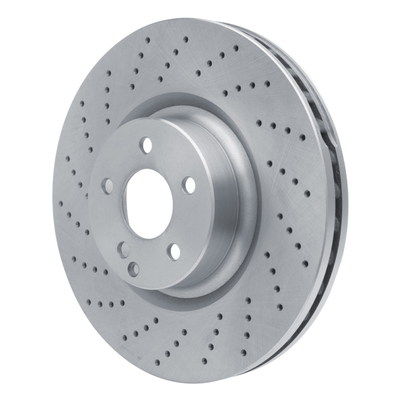 Mercedes-Benz CL55 AMG Brake Rotor (1) - Front - DFC - Drilled - `03-`06