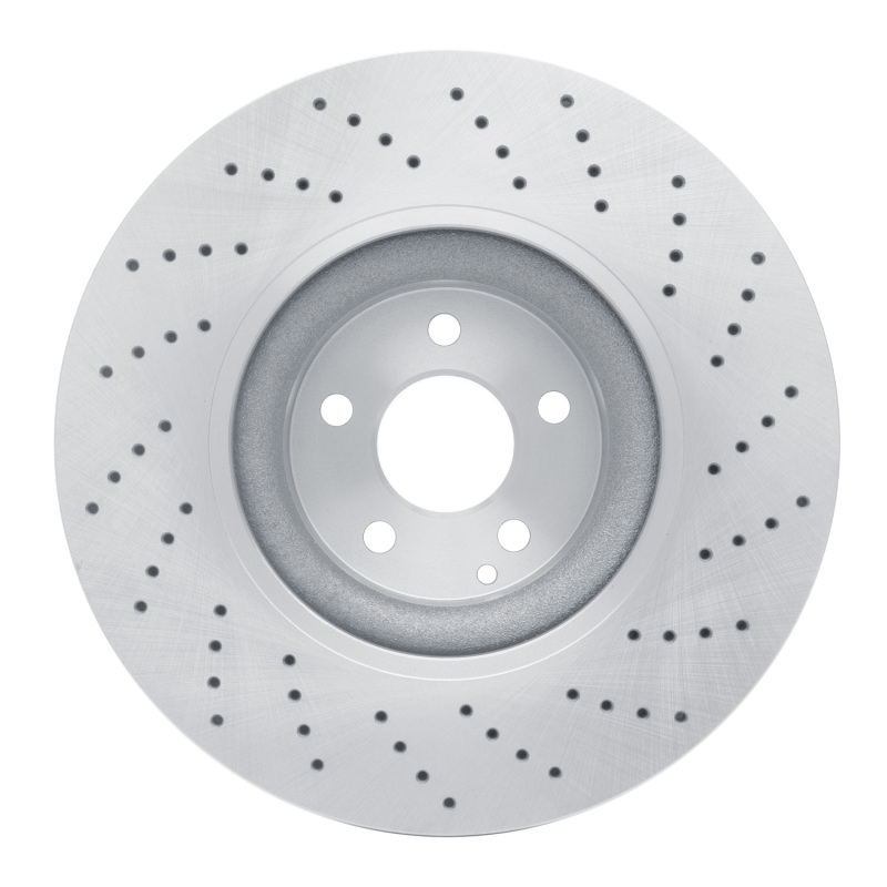 Mercedes-Benz CL55 AMG Brake Rotor (1) - Front - DFC - Drilled - `03-`06