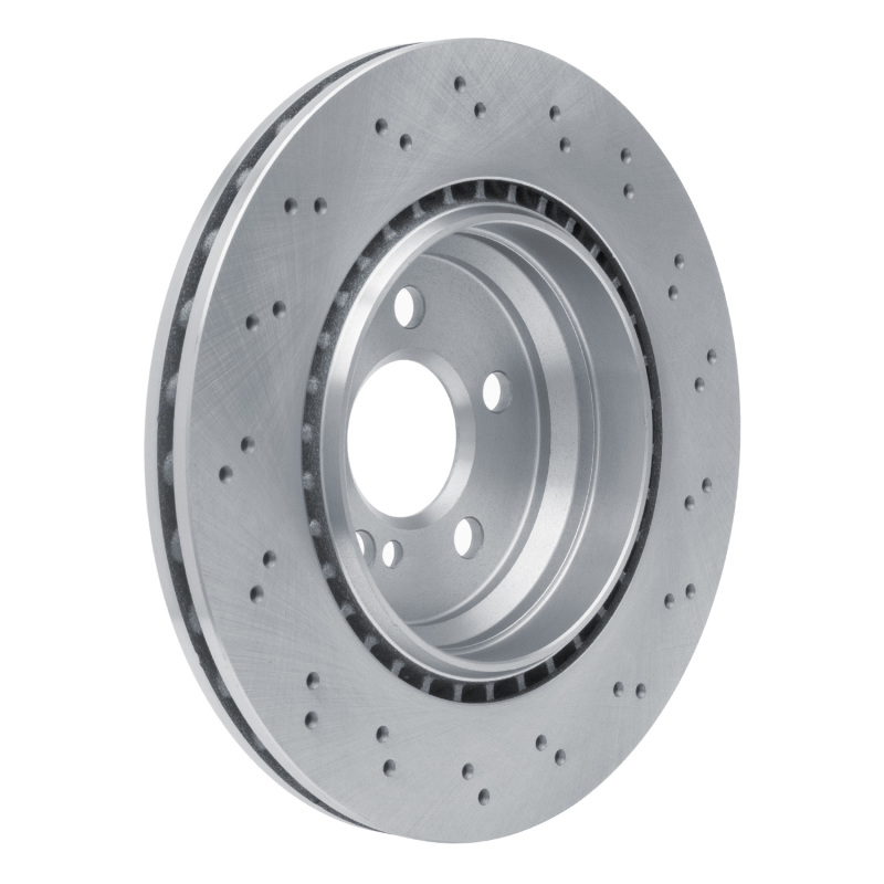 Mercedes-Benz CL55 AMG Brake Rotor (1) - Rear - DFC - Drilled - `03-`06