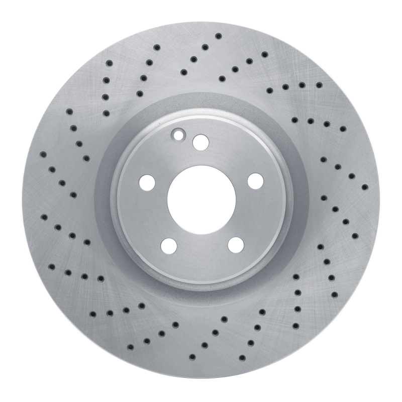 Mercedes-Benz SL65 AMG Brake Rotor (1) - Front - DFC - Drilled - `03-`16
