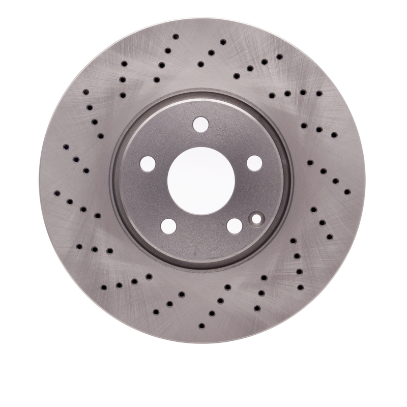 Mercedes-Benz E550 Brake Rotor (1) - Front - DFC - Drilled - `02-`09