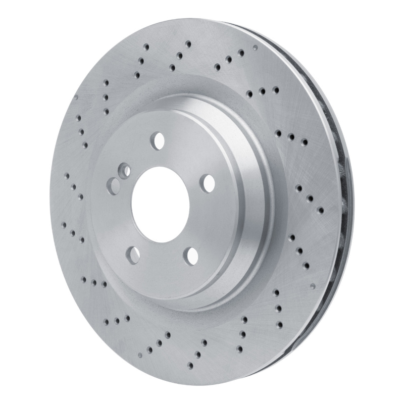 Mercedes-Benz SL55 AMG Brake Rotor (1) - Rear - DFC - Drilled - `03-`12