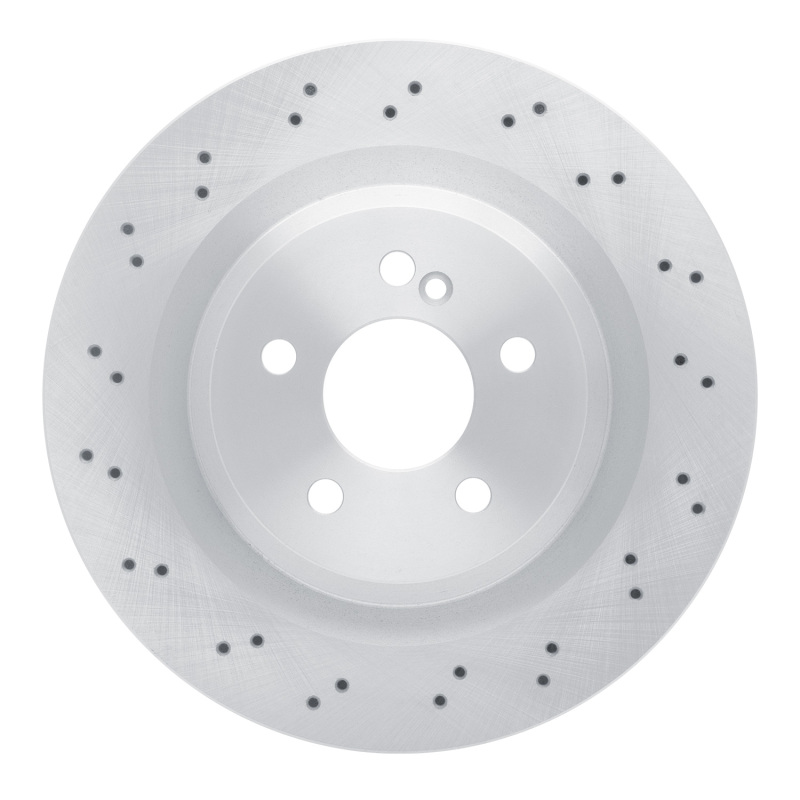 Mercedes-Benz CLS55 AMG Brake Rotor (1) - Rear - DFC - Drilled - `03-`11