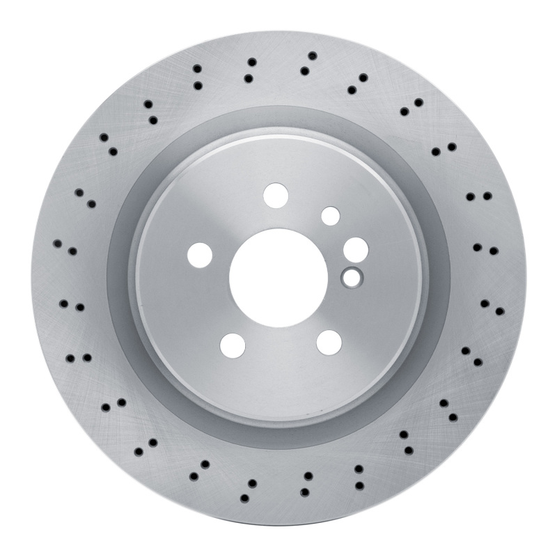 Mercedes-Benz CL65 AMG Brake Rotor (1) - Rear - DFC - Drilled - `05-`06