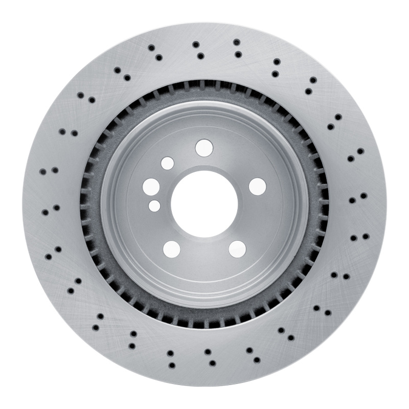 Mercedes-Benz CL65 AMG Brake Rotor (1) - Rear - DFC - Drilled - `05-`06