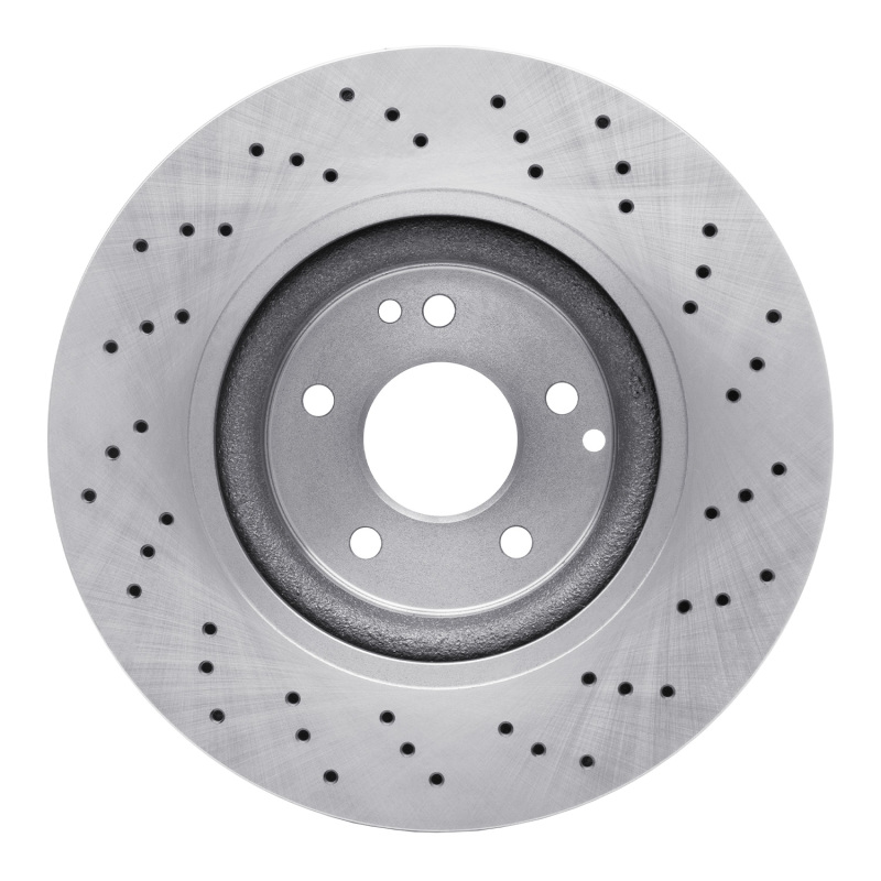 Mercedes-Benz CLK350 Brake Rotor (1) - Front - DFC - Drilled - `03-`11