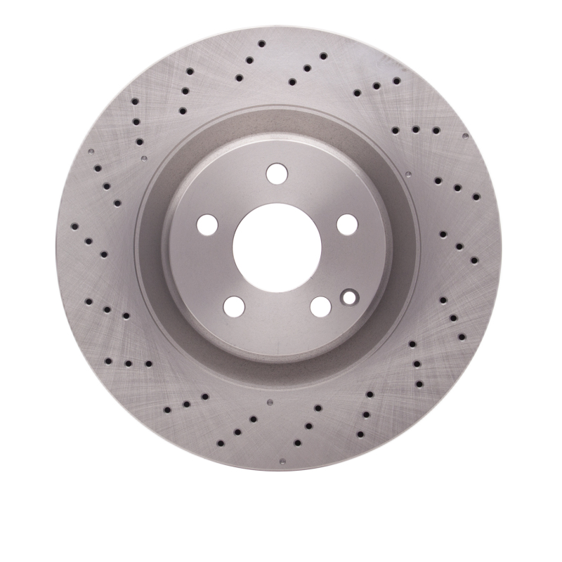 Mercedes-Benz S400 Brake Rotor (1) - Front - DFC - Drilled - `07-`14