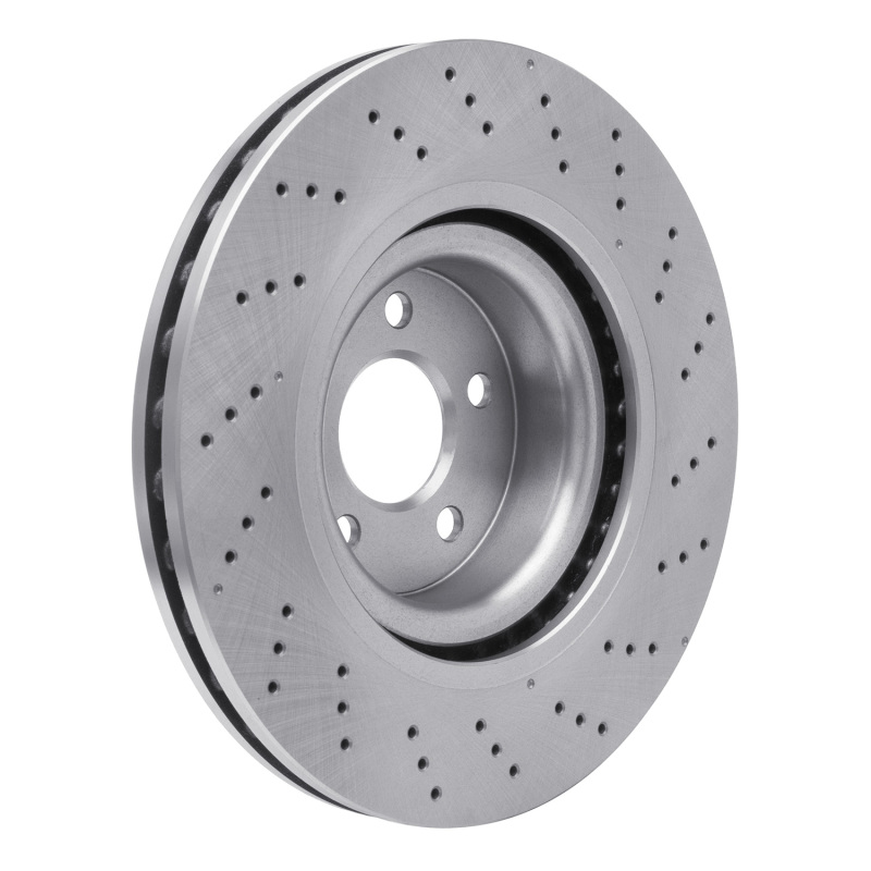 Mercedes-Benz S400 Brake Rotor (1) - Front - DFC - Drilled - `07-`14