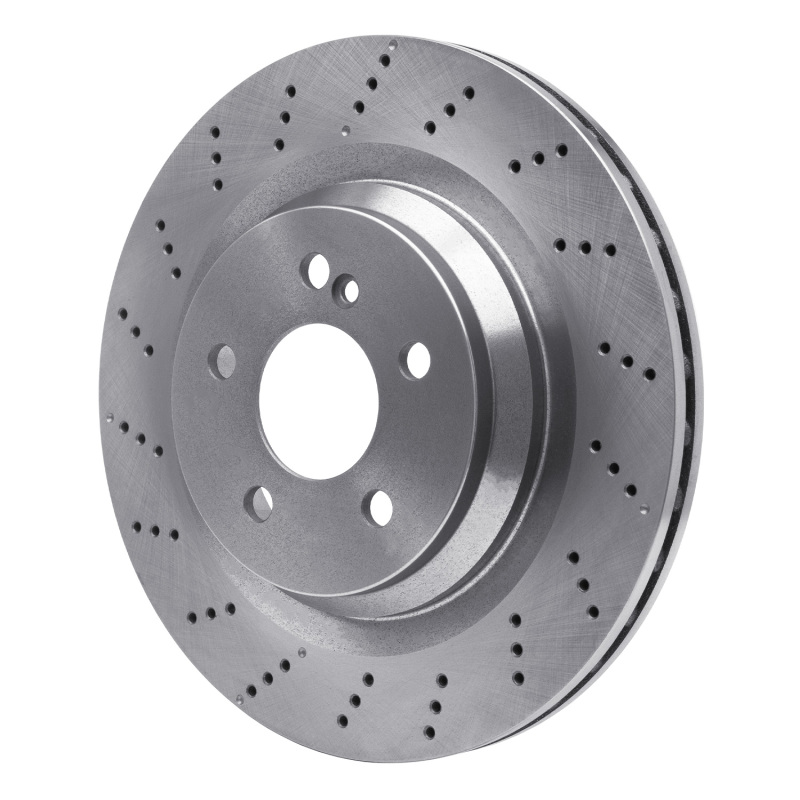 Mercedes-Benz CL550 Brake Rotor (1) - Rear - DFC - Drilled - `10-`14