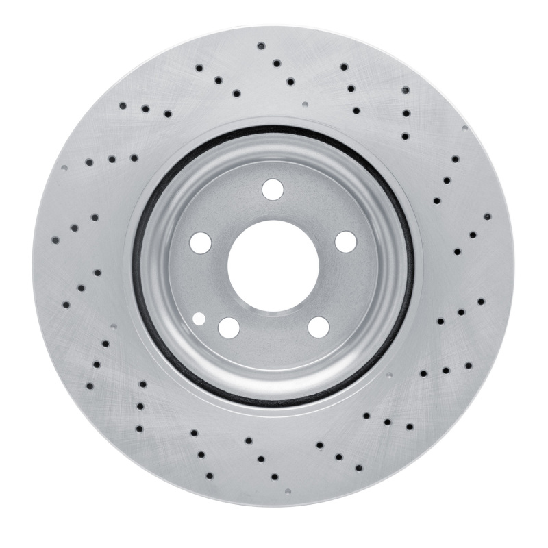 Mercedes-Benz S400 Brake Rotor (1) - Front - DFC - Drilled - `07-`13
