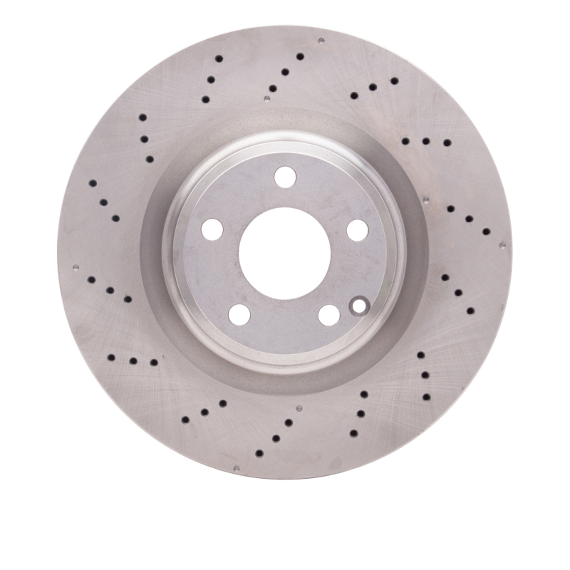 Mercedes-Benz SLK300 Brake Rotor (1) - Front - DFC - Drilled - `12-`20