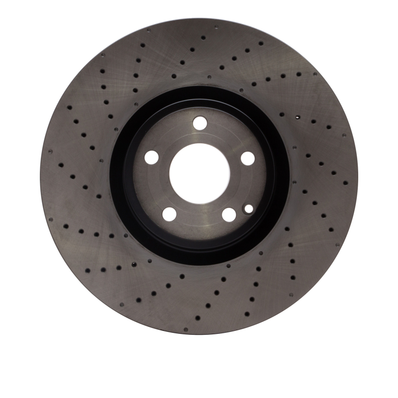 Mercedes-Benz SL450 Brake Rotor (1) - Front - DFC - Drilled - `13-`20