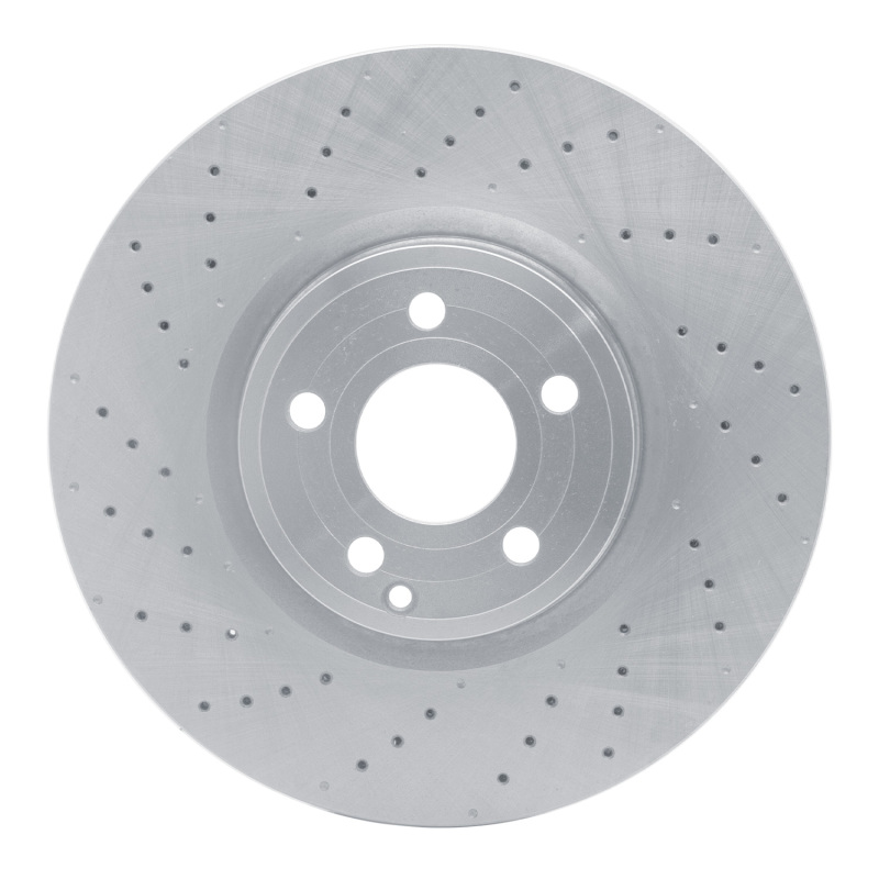 Mercedes-Benz SL400 Brake Rotor (1) - Front - DFC - Drilled - `13-`20