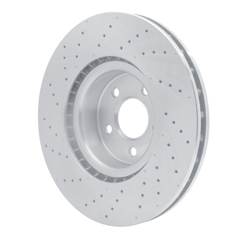 Mercedes-Benz SL400 Brake Rotor (1) - Front - DFC - Drilled - `13-`20