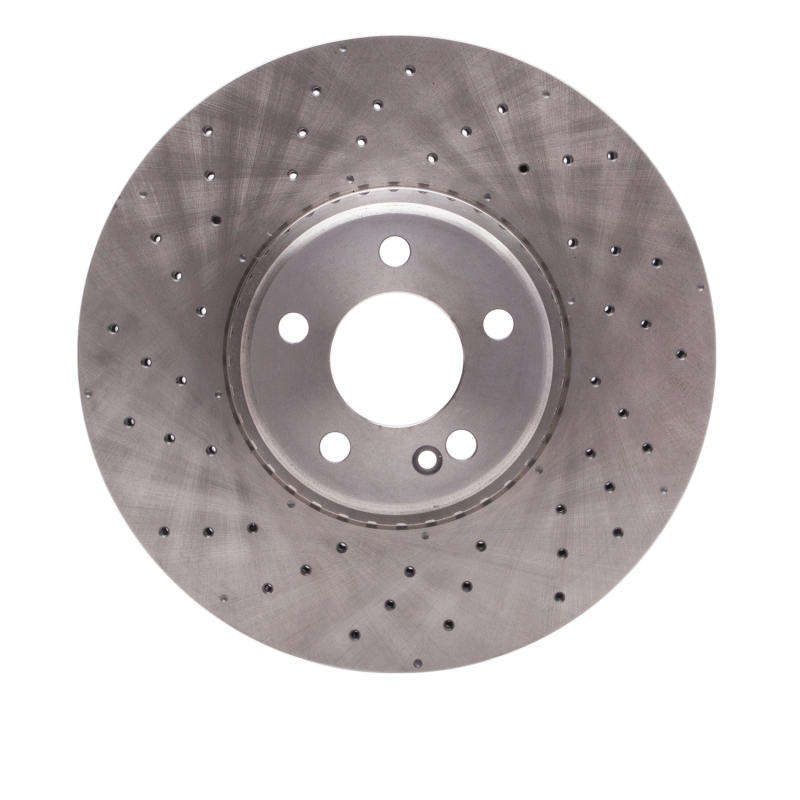 Mercedes-Benz C300 Brake Rotor (1) - Front - DFC - Drilled - `15-`23