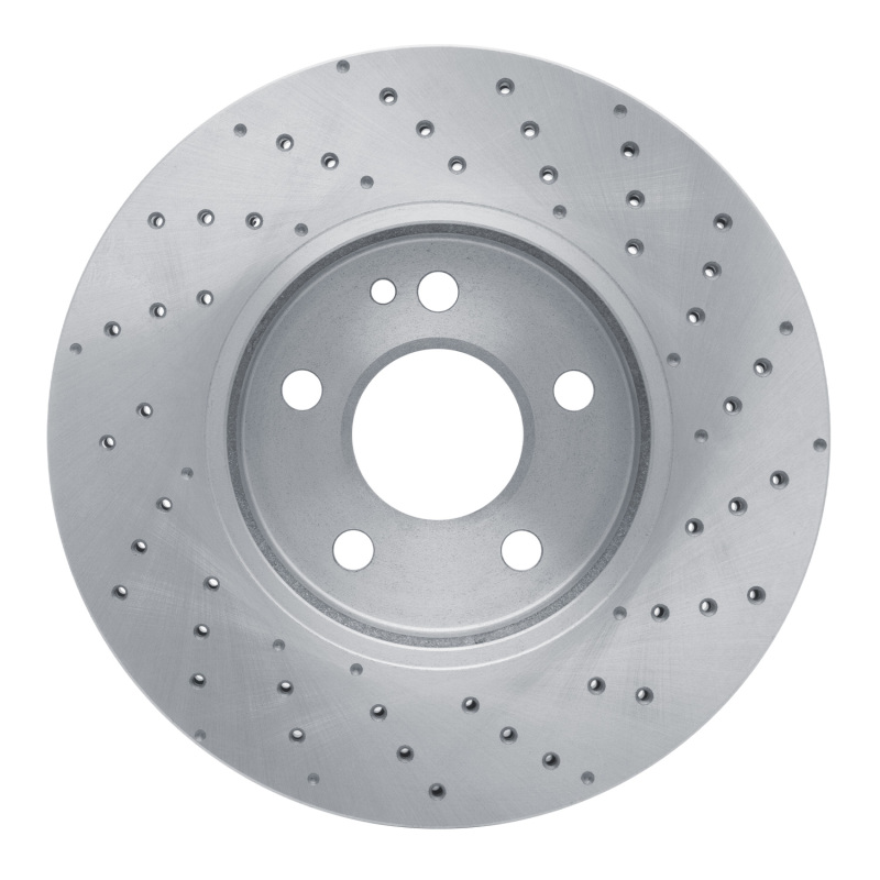 Mercedes-Benz A200 Brake Rotor (1) - Front - DFC - Drilled - `12-`17